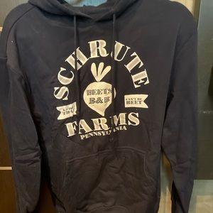 The Office Schrute farms Navy hoodie